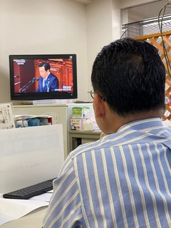imageテレビで代表質問を.jpeg